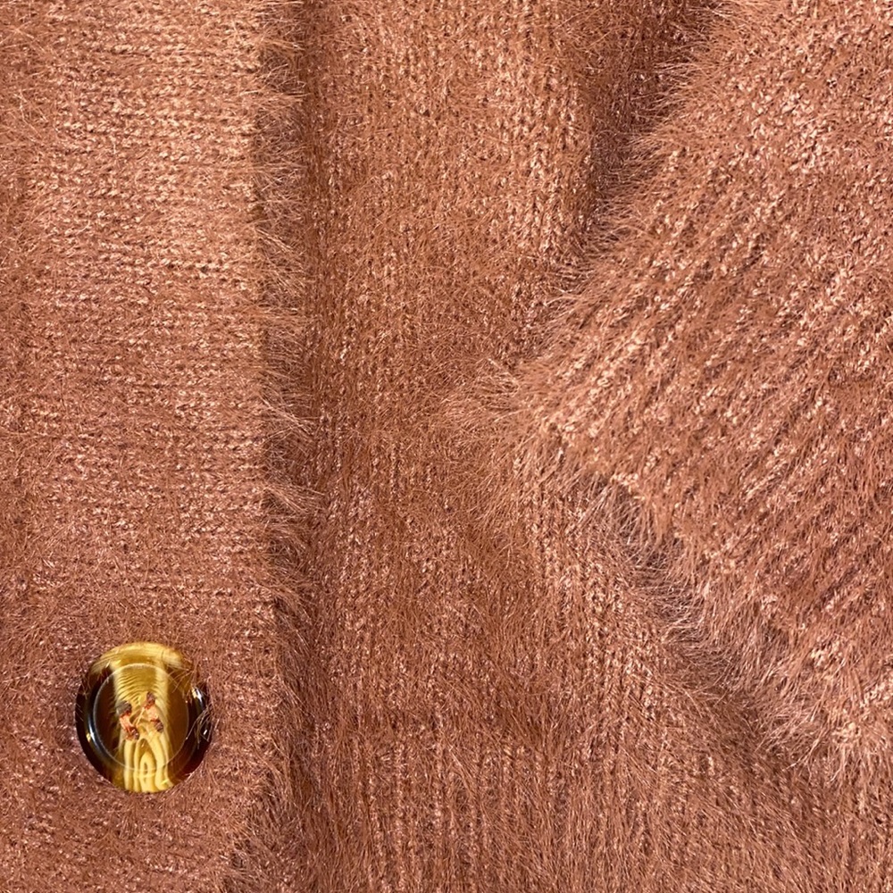 Fuzzy Cardigan/Sweater! - Picture 2 of 4